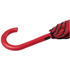 Automaattisesti avautuva värikäs ja tuulenpitävä 23" Kaia-sateenvarjo, punainen lisäkuva 5